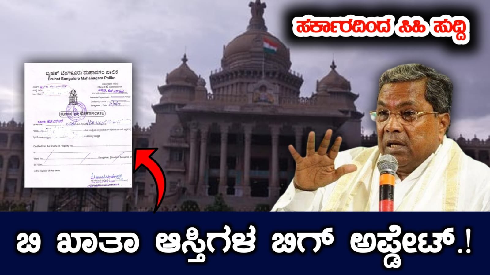 “Mega khata drive Bengaluru October 2025”